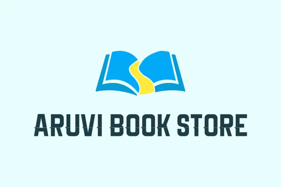 Aruvi Book Store logo designed by DX4 Studio